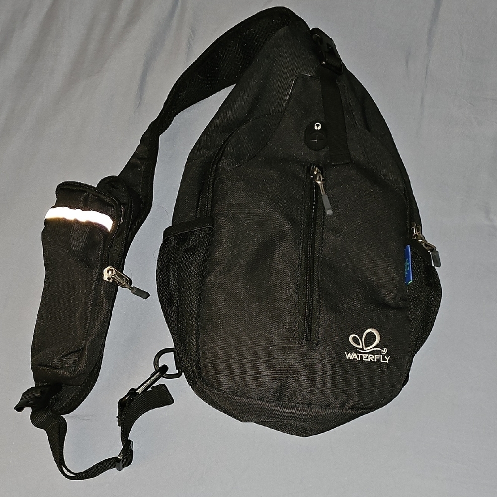 Black Men's Sling Bag